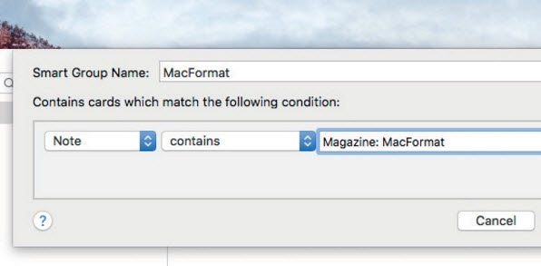 Instructions for using Smart Contacts on Mac Picture 6