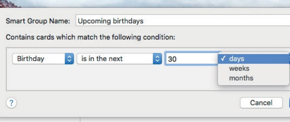 Instructions for using Smart Contacts on Mac Picture 7