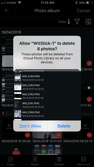 Instructions for using USB Flash drive with iPhone Picture 10