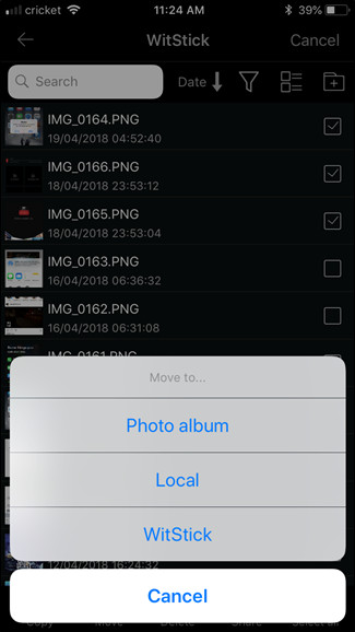 Instructions for using USB Flash drive with iPhone Picture 8