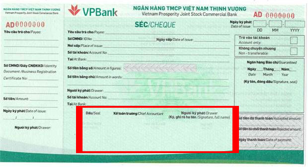 Instructions for writing bank checks Picture 5