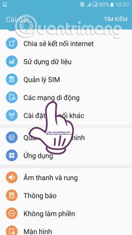Instructions on how to activate 4G on the phone Picture 3