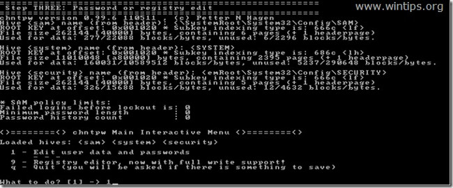 Instructions on how to activate the Admin account or reset the Admin account password Picture 8