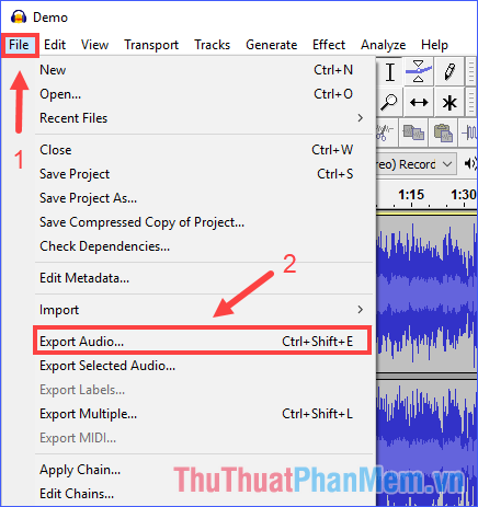 Instructions on how to adjust the voice after recording Picture 12