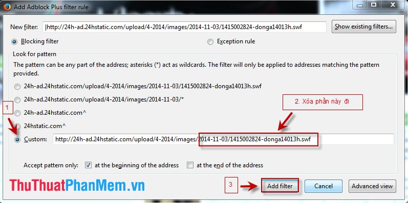 Instructions on how to block ads when surfing the web on Firefox Picture 7