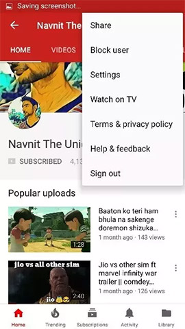 Instructions on how to block videos and YouTube channels Picture 8