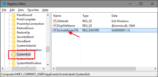 Instructions on how to change the alarm when Logoff, Logon and shutdown on Windows 10 Picture 4