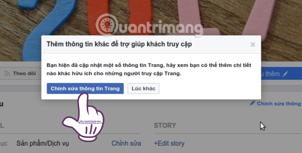 Instructions on how to check in for Facebook Fanpage Picture 5