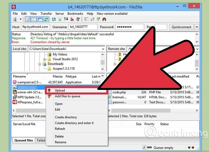 Instructions on how to check the PHP version Picture 5