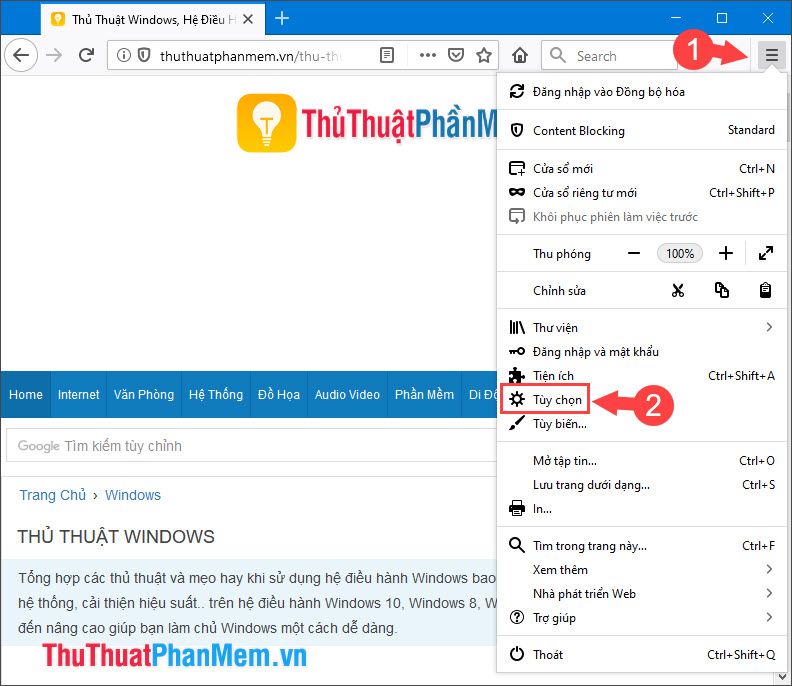 Instructions on how to clear the browser cache Picture 10