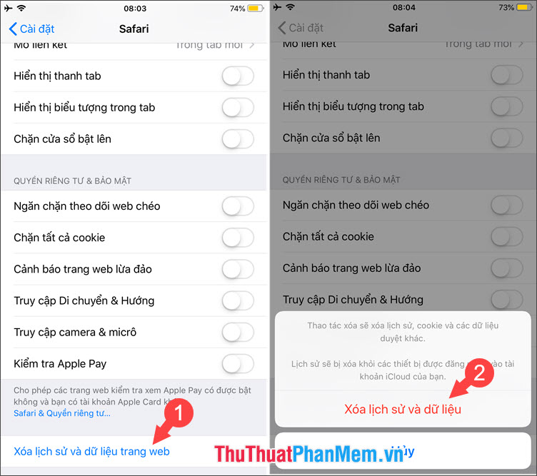 Instructions on how to clear the browser cache Picture 14