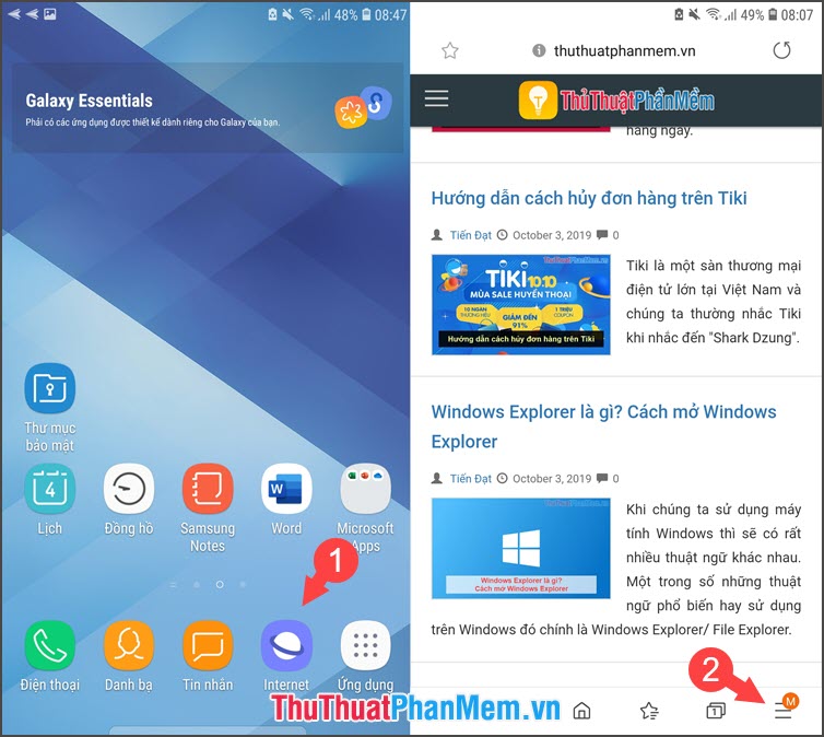 Instructions on how to clear the browser cache Picture 15