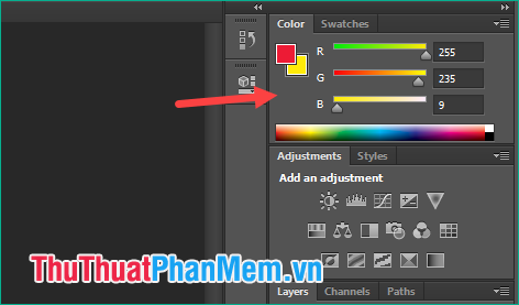 Instructions on how to color in Photoshop Picture 4