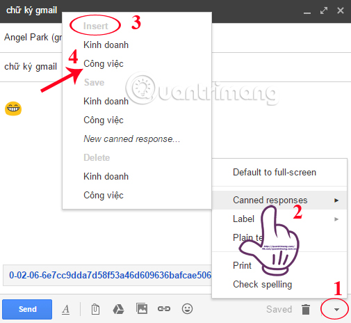 Instructions on how to convert signatures in Gmail Picture 8