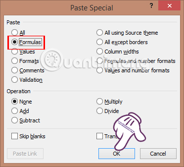 Instructions on how to copy formulas in Excel Picture 7