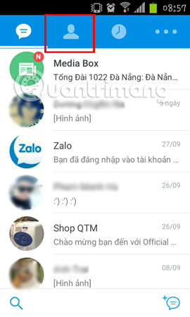 Instructions on how to create a chat group on Zalo Picture 1