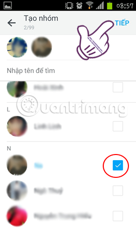Instructions on how to create a chat group on Zalo Picture 3