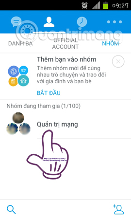 Instructions on how to create a chat group on Zalo Picture 5