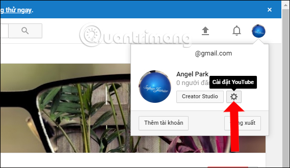 Instructions on how to create a YouTube Channel Picture 3