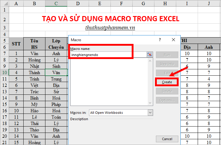 Instructions on how to create and use macros in Excel Create macros, save macros, run macros Picture 12