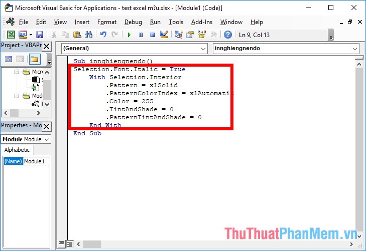 Instructions on how to create and use macros in Excel Create macros, save macros, run macros Picture 13