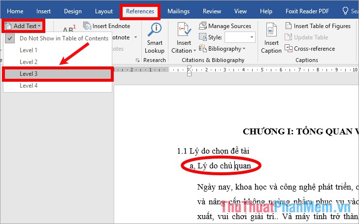 Instructions on how to create automatic table of contents in Word quickly 2020 Picture 7