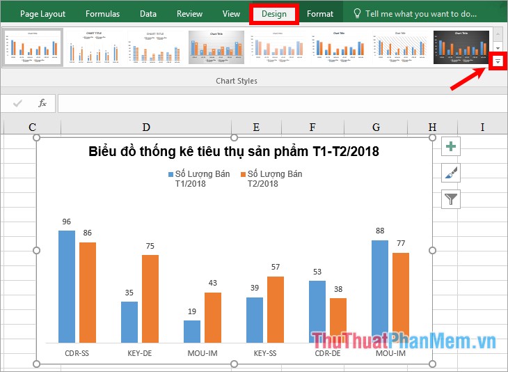 Instructions on how to create charts in Excel professional Picture 16