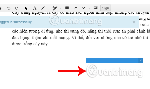 Instructions on how to create PDF signature in Google Docs Picture 14