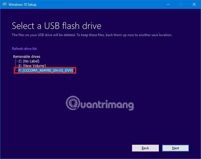 Instructions on how to create USB install Windows 10 Picture 14