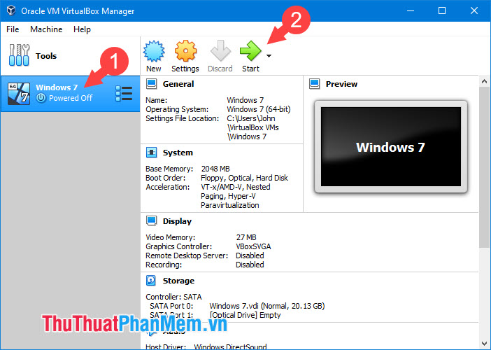 Instructions on how to create virtual machines with VirtualBox Picture 10