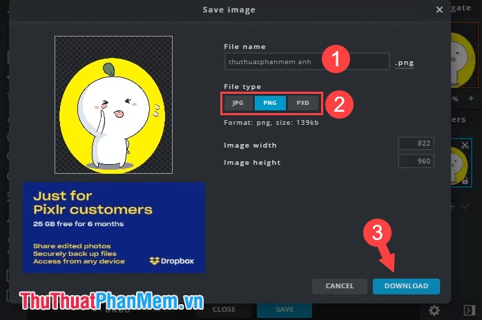 Instructions on how to crop a circle image online Picture 7
