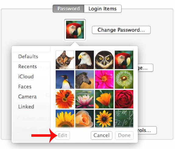 Instructions on how to customize the lock screen on MacBook Picture 8