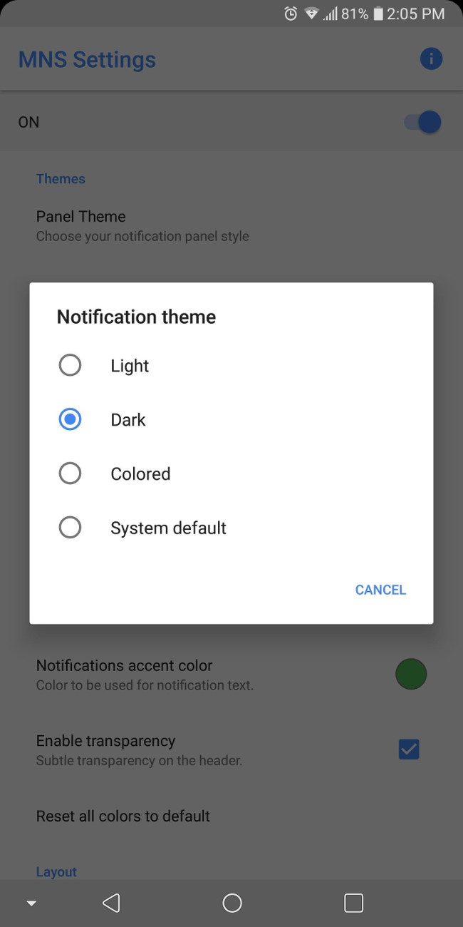 Instructions on how to customize the notification center on Android Oreo - No need to root Picture 9