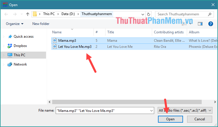 Instructions on how to cut, pair music with the best free music cutting software 2020 Picture 29