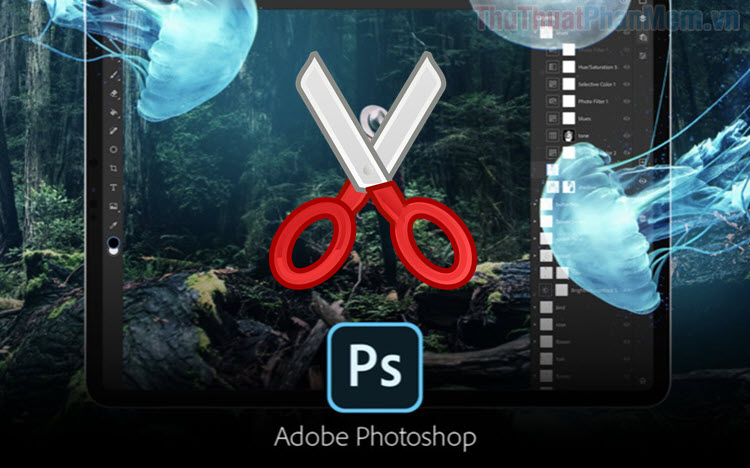 Instructions on how to cut photos as you like in Photoshop Picture 1