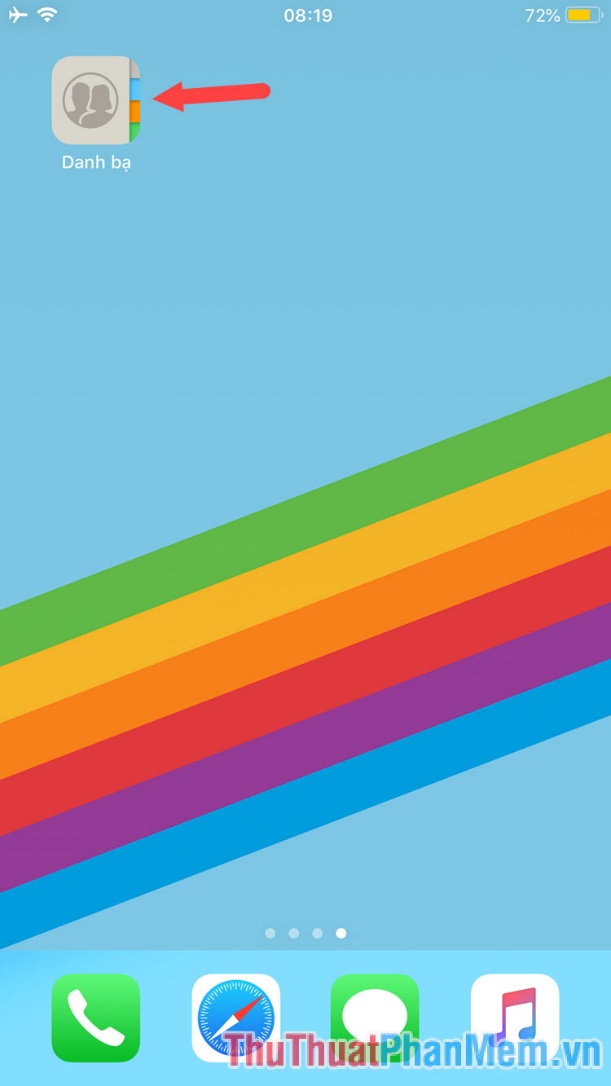 Instructions on how to delete contacts on iPhone Picture 2