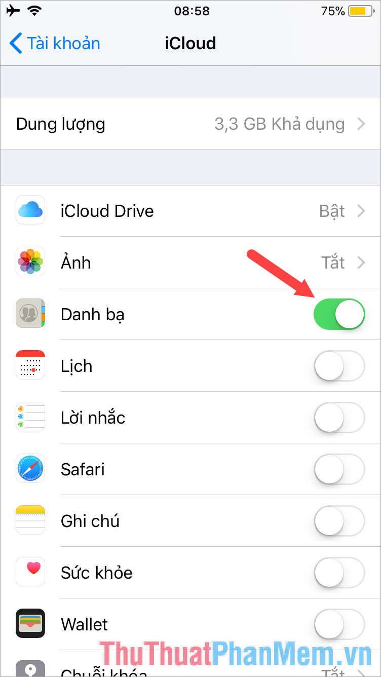 Instructions on how to delete contacts on iPhone Picture 8