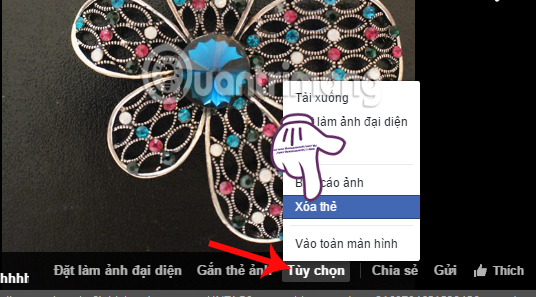 Instructions on how to delete photos on Facebook Picture 6