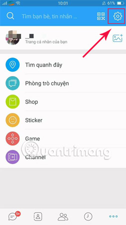 Instructions on how to delete the update of contacts on Zalo Picture 3