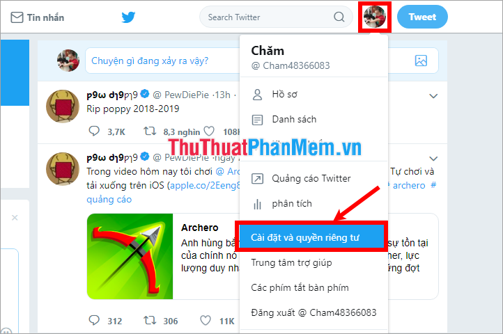 Instructions on how to delete Twitter account quickly Picture 3
