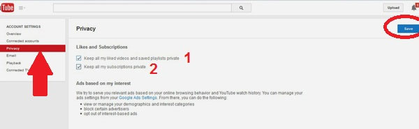 Instructions on how to delete YouTube search history and ensure privacy Picture 2