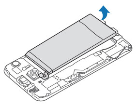 Instructions on how to disassemble the battery on Samsung Galaxy S6 Picture 5
