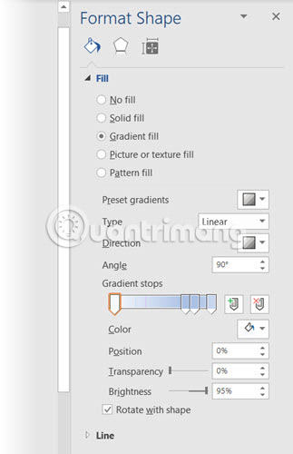 Picture 17 of Instructions on how to draw diagrams in Word