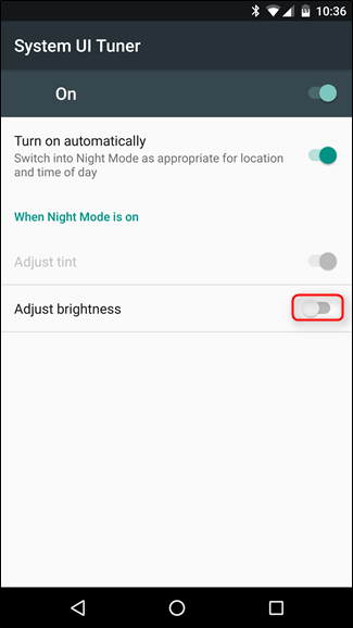Instructions on how to enable Night Mode on Android Nougat Picture 4