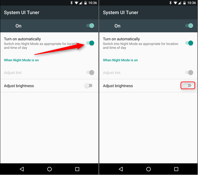 Instructions on how to enable Night Mode on Android Nougat Picture 5