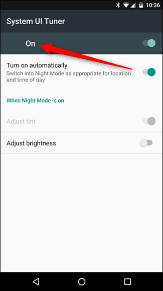 Instructions on how to enable Night Mode on Android Nougat Picture 6