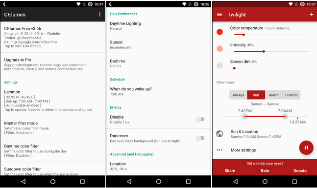 Instructions on how to enable Night Mode on Android Nougat Picture 7
