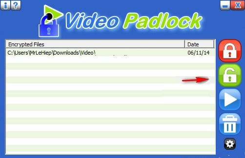 Instructions on how to encrypt and secure videos using the PadLock Video software are extremely safe and simple Picture 7