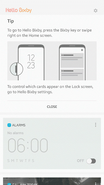 Instructions on how to experience Bixby virtual assistant of Galaxy S8 on older Samsung Galaxy phones Picture 4