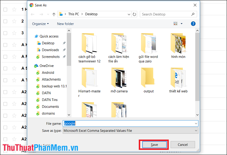 Instructions on how to export contacts from Gmail Picture 6